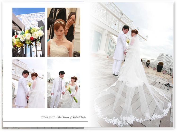 2：THE TERRACE OF KOBE PACIFIC−結婚式アルバム−アルバムカフェ